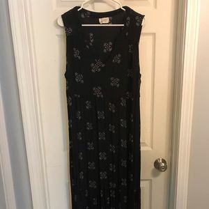 Lounging maxi dress